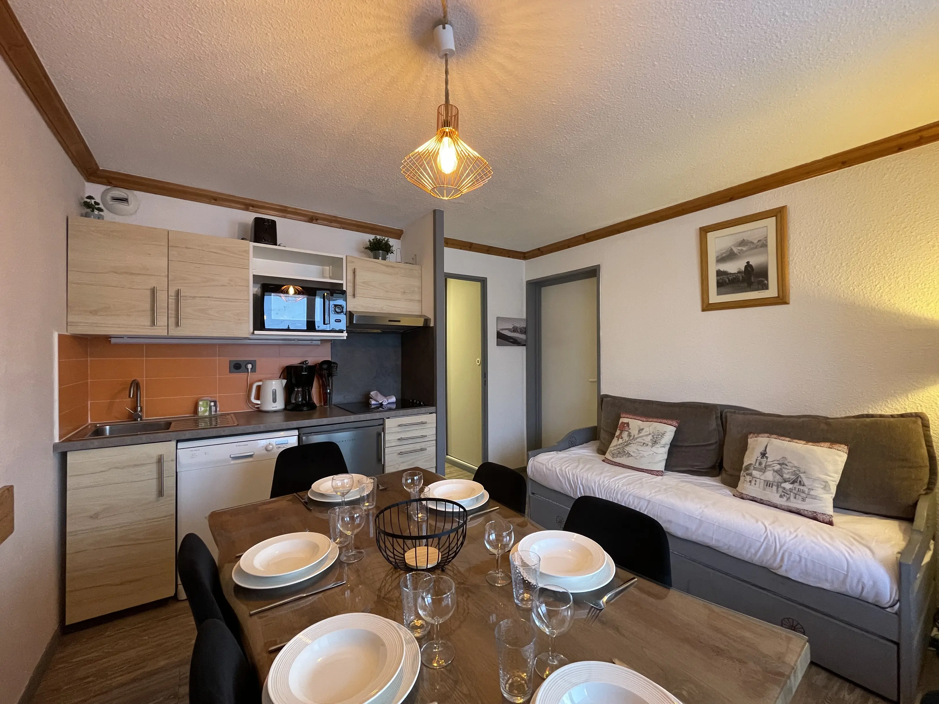 Résidence aux Bergers B103 6 pers. - Location Alpe d'Huez - Homency