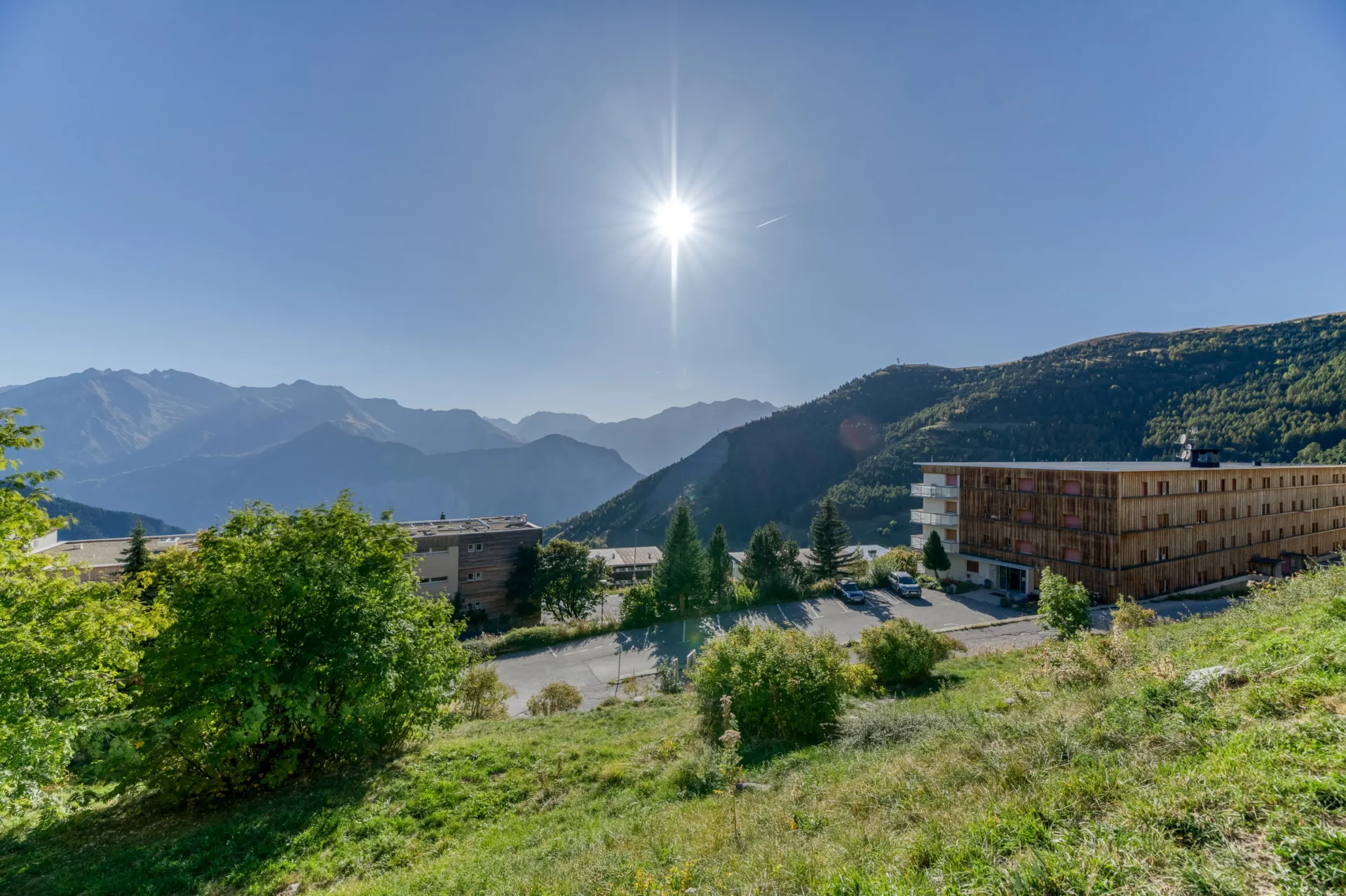 Location appartement à l'alpe d'huez - Vue