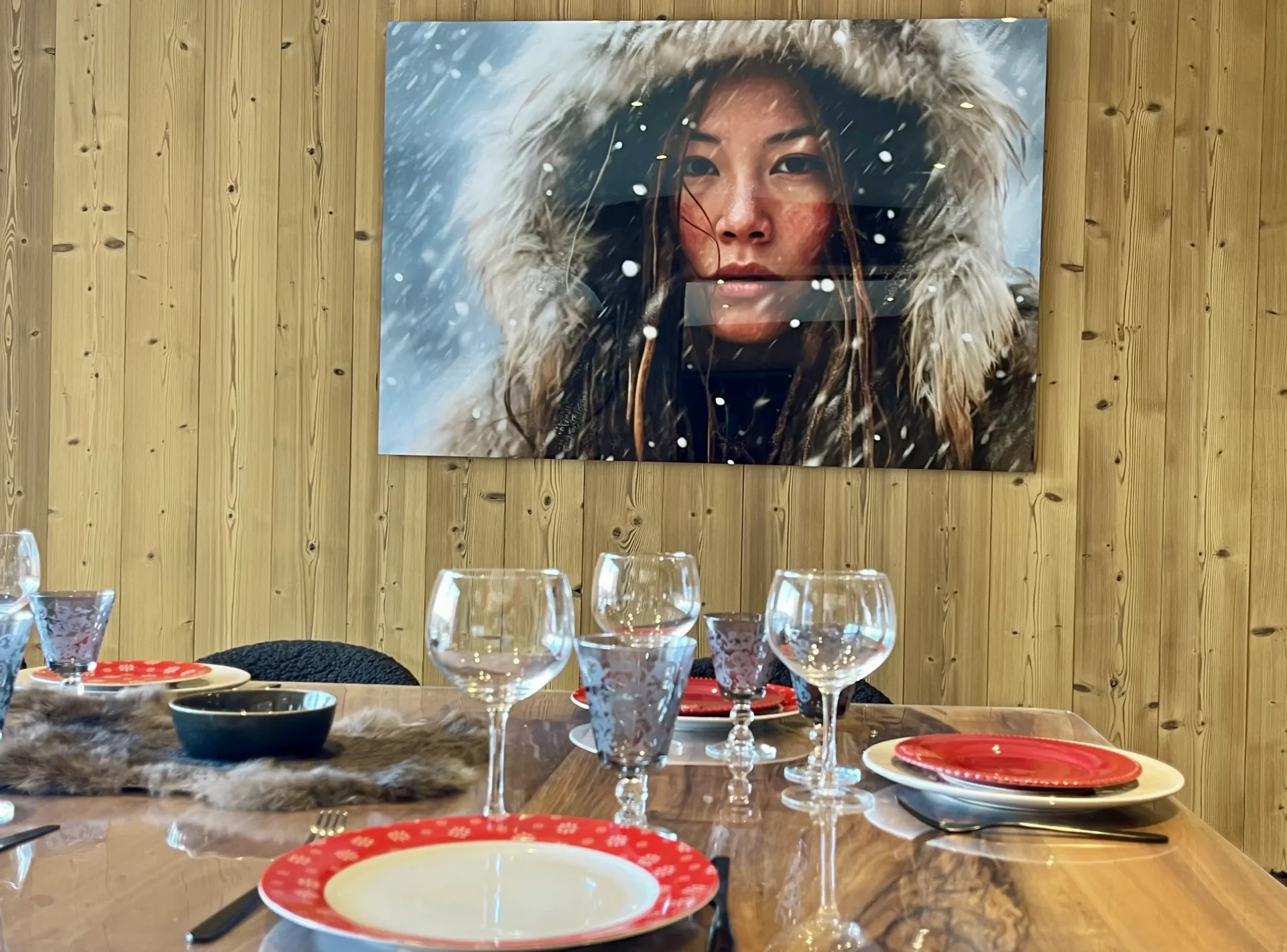 Décoration alpine élégante dans appartement de charme - Alpe d’Huez